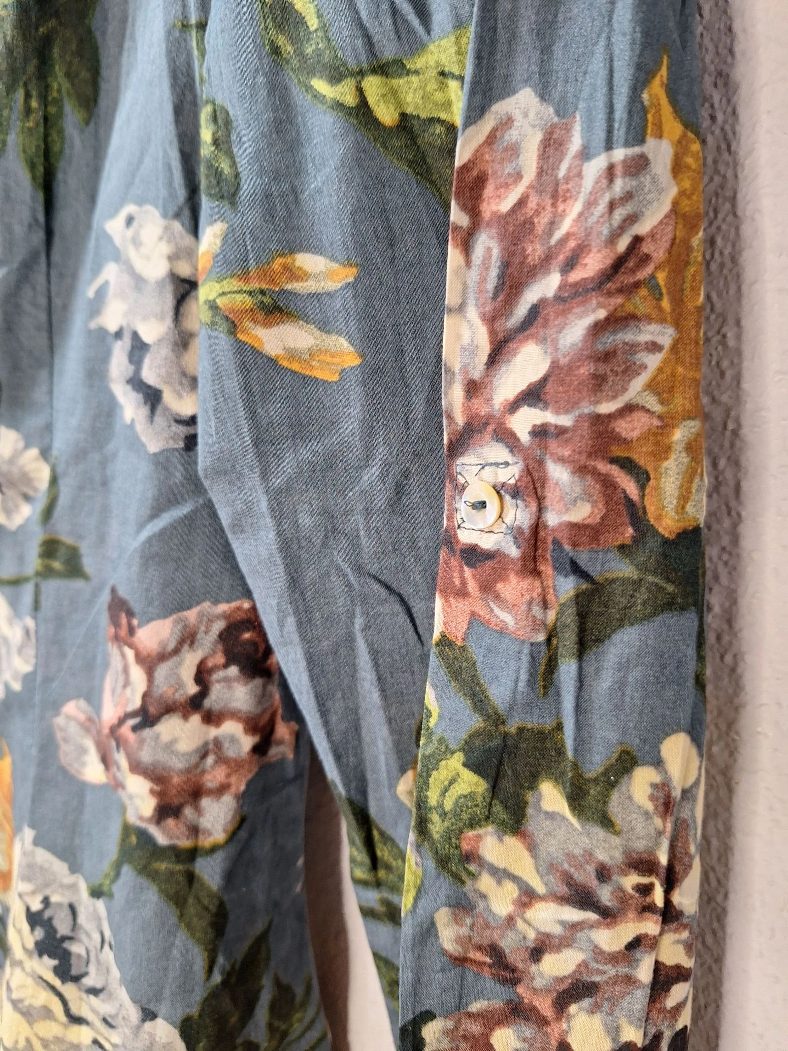 Chemise en coton Zara T.S imprimé floral – photo 3